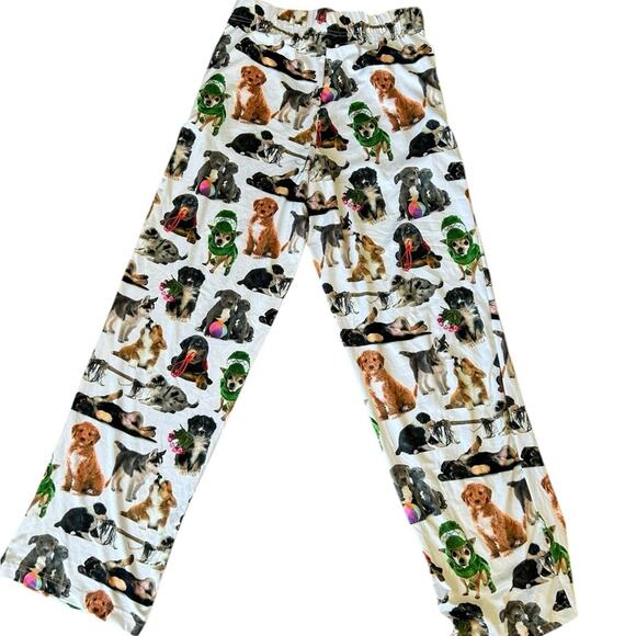 BRIEF INSANITY LIFE IS BETTER WITH A DOG LOUNGE PANTS SMALL Comfortable pants - Picture 3 of 7